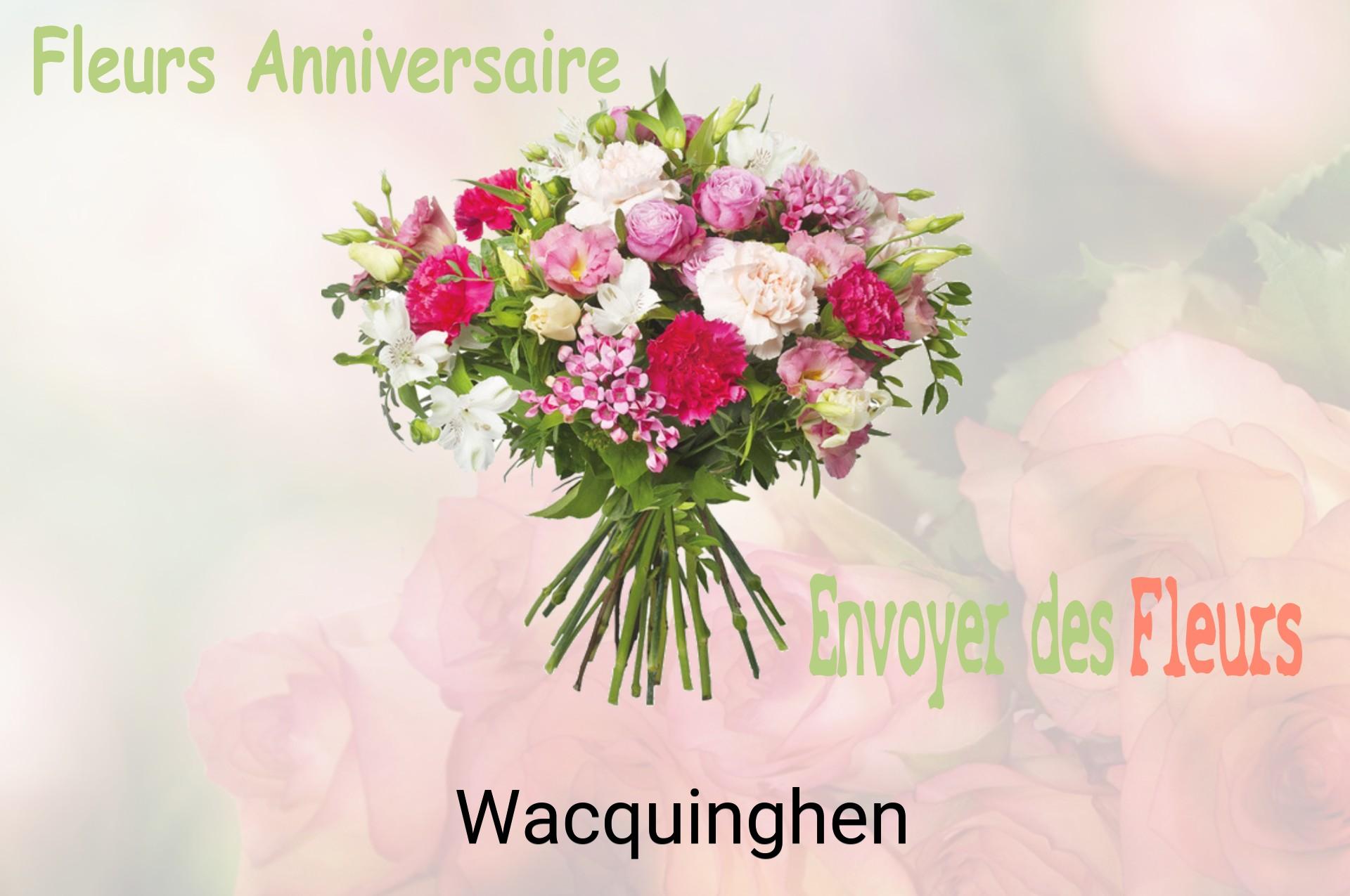 Bouquet de fleurs d’anniversaire livré à Wacquinghen